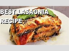 Italian Food Parmigiano Eggplant (lasagna recipe)   YouTube