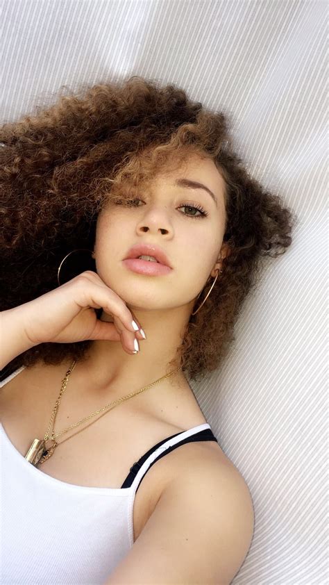 Cute Light Skin Girls With Curly Hair