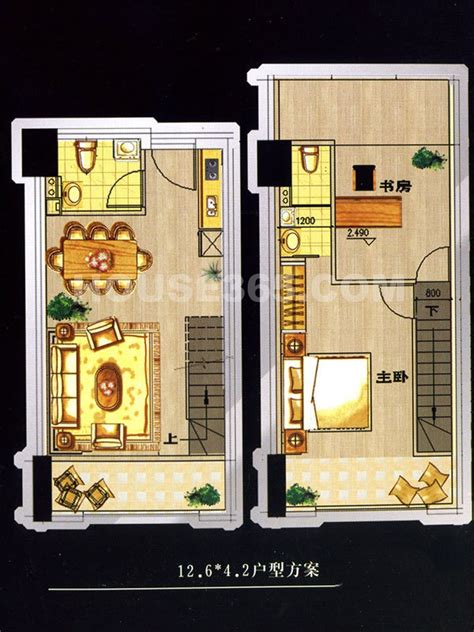 二室二厅（92平方米）-建筑户型图-筑龙建筑设计论坛