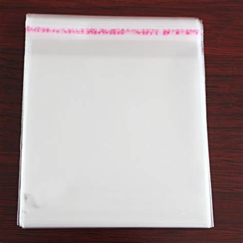 8X12 Inches: Transparent Plastic Packing Bags | DMS Retail