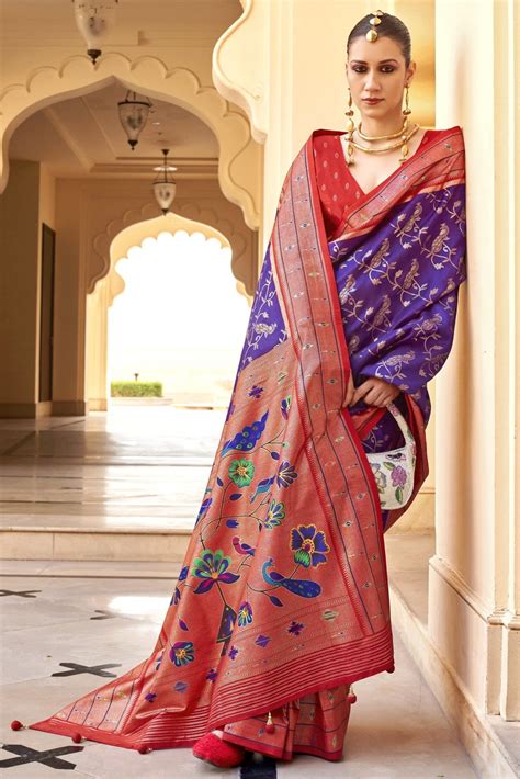 Buy Paithani Sarees online | MySilkLove