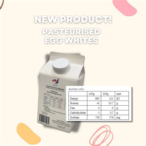 New Multi Pasteurized Egg White – New Multi Food