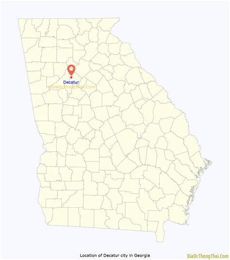 Image result for Detailed Decatur City Map