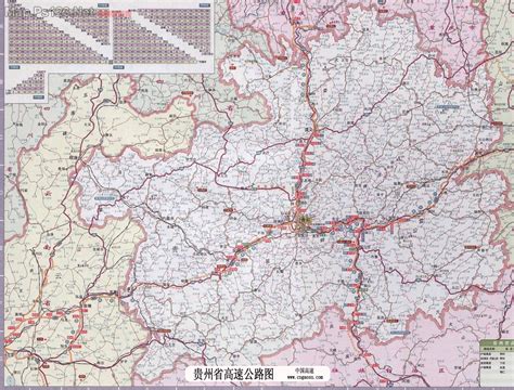 贵州省高速公路地图全图_地图分享