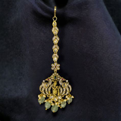 Shop Victorian Maang Tikka at DULHAN JEWELS | DULHAN JEWELS