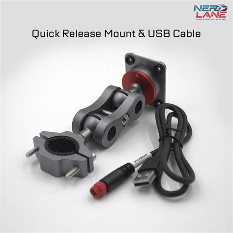 MotoPlay Quick Release + USB Cable Combo – Nerd Lane | Motorcycle ...