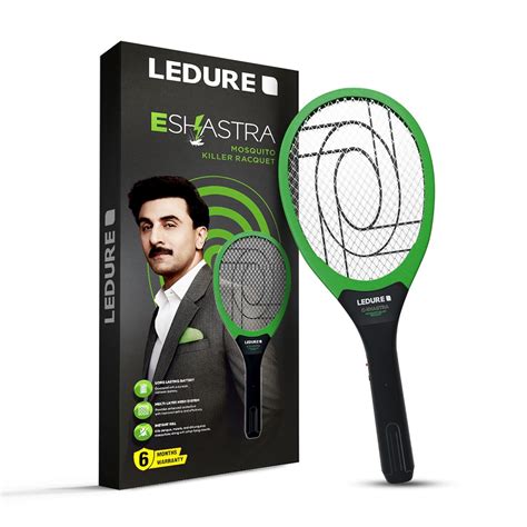 Ledure E Mosquito Racket|Rechargeable Mosquito Bat|6 Months Warranty ...