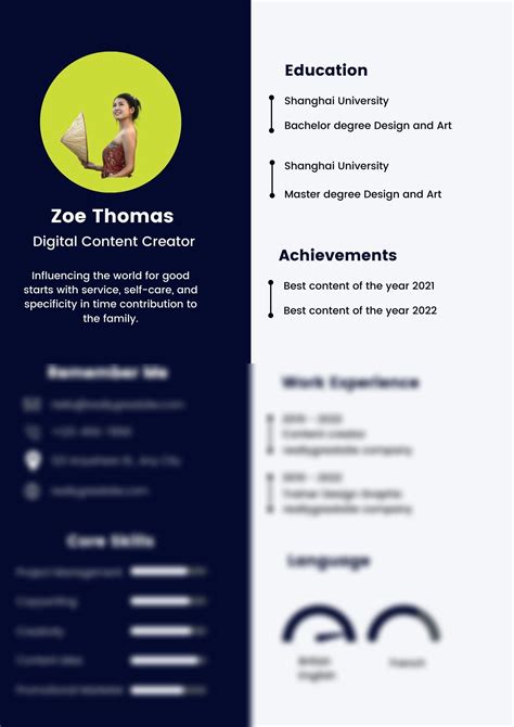 Simple Resume 的图像结果