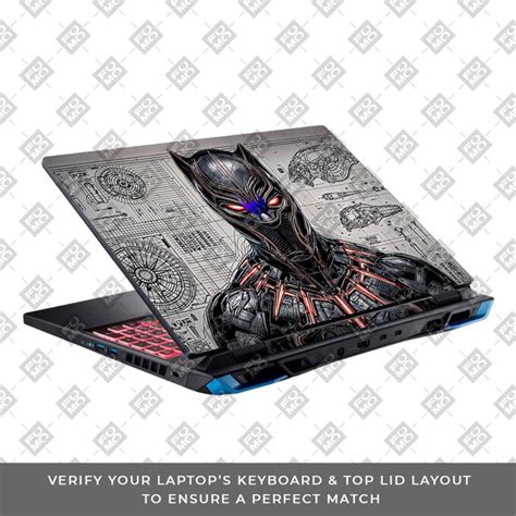 Black Panther Vibranium Tech Acer Predator Helios Neo 16 N22Q22B 3D La