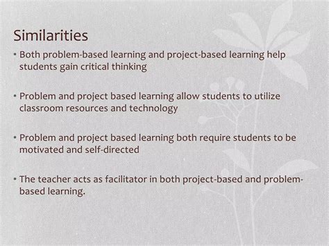 Problem vs Project-Based Learning 的图像结果