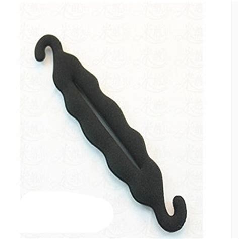 HOC Magic Clip Twist Turn and Tie Pad Curler Shaper Sponge Donut Bun ...