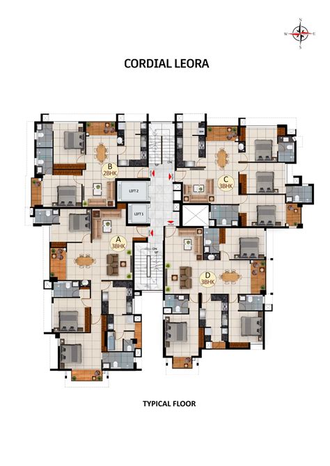 Best Luxury Apartment Floor Plans [ 2026] | Cordial Leora