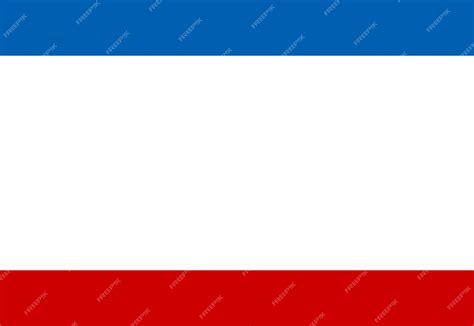 Premium Vector | Republic of Crimea flag illustrator country flags