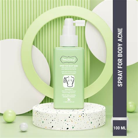 Body Acne Spray With Salicylic Acid & Retinol - Teenilicious – Fixderma ...