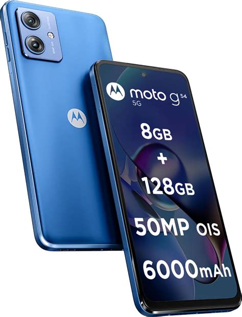 Motorola G54 5G (Pearl Blue Blue, 8GB RAM, 128GB Storage) | MediaTek ...