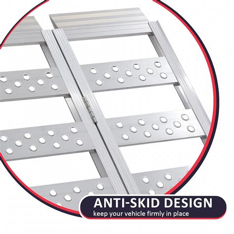 PENSUN Tri-Fold Ramps with Treads, Full Width India | Ubuy