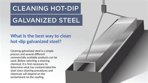 Cleaning Hot-Dip Galvanized Steel - AZZ