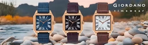 Buy Giordano Vintage Square Watch for Women with Classic Roman Indices ...