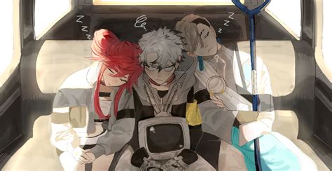 rudo surebrec, riyo reaper, and zanka nijiku (gachiakuta) drawn by ...