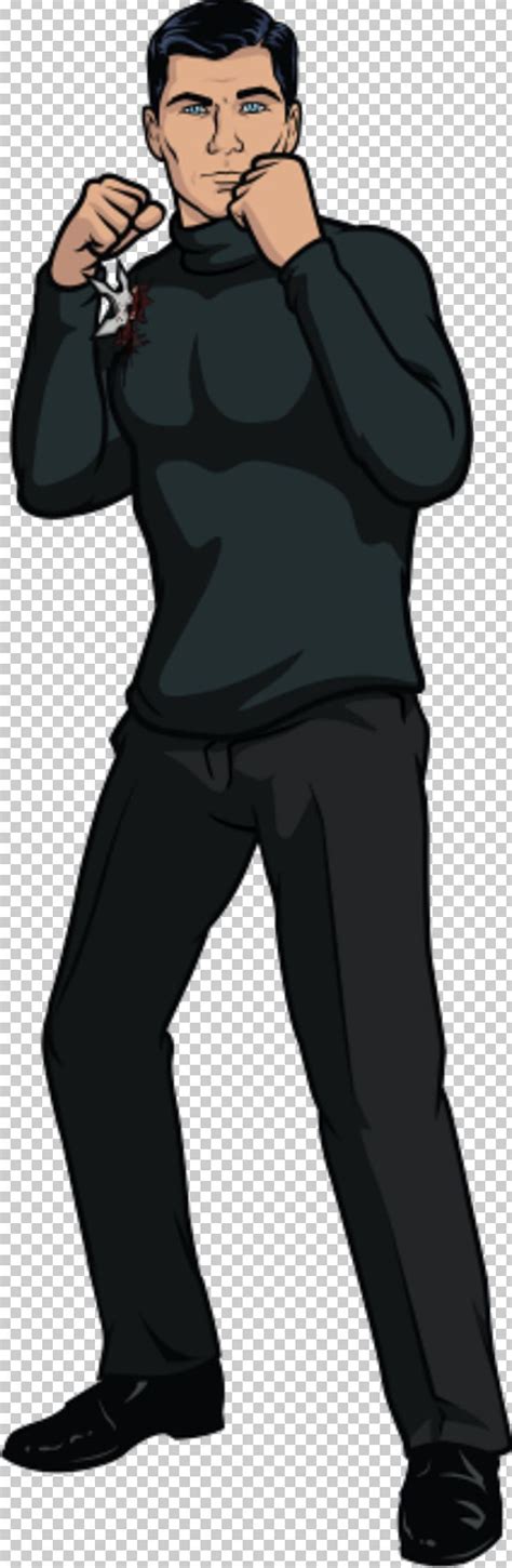 Sterling Archer H. Jon Benjamin Lana Anthony Kane Polo Neck PNG ...