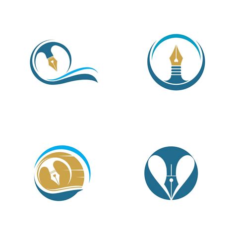 Pen icon template Vector illustration 13199028 Vector Art at Vecteezy