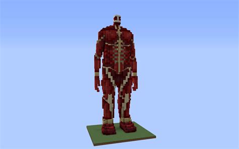 Attack On Titan Colossal Titan Minecraft Colossal (wall) Titan V.3
