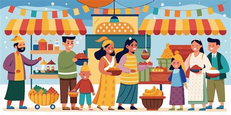 Shopping in the Market Cartoon 的图像结果