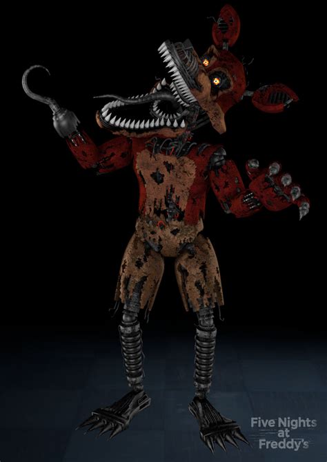 (SFM FNAF) Nightmare Foxy Poster by MysticMCMFP on DeviantArt