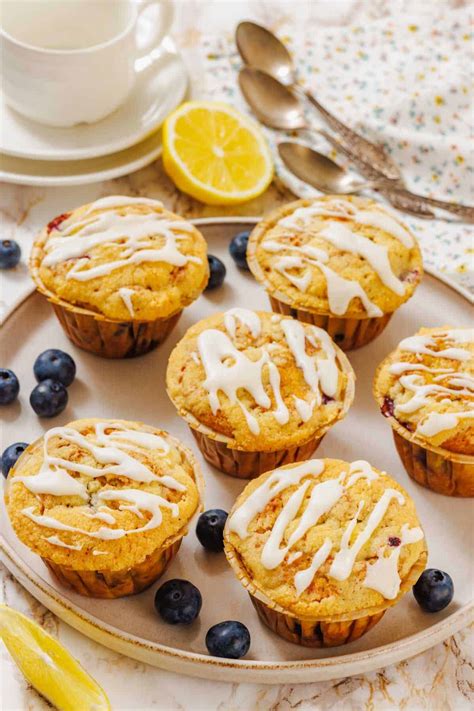 Chef Jenn's Lemon Blueberry Muffins Recipe - Bake What You Love