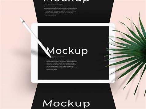 iPad Mockup Scene PSD | Free Mockup World