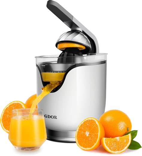 Buy GDOR Citrus Juicer Electric with Enhanced Sharper & Taller Cones ...