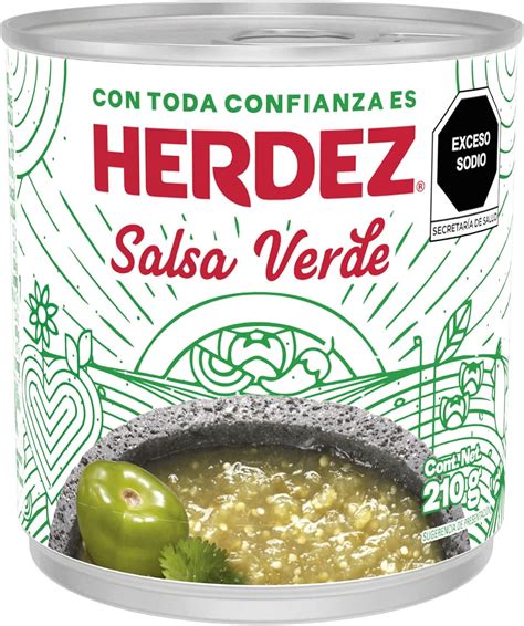 Herdez Salsa Verde 210g : Amazon.fr: Epicerie
