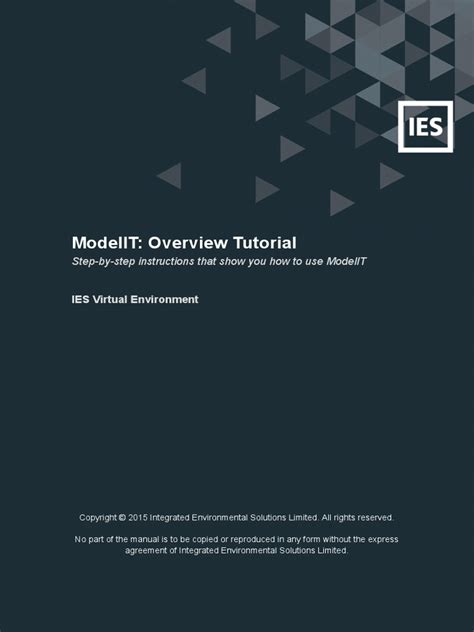 IES VE Modelit Tutorial 的图像结果