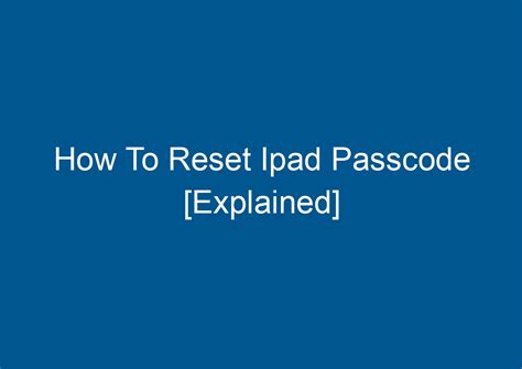 Recover iPad Passcode 的图像结果