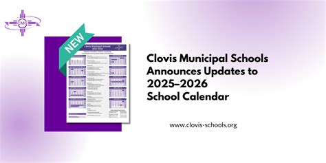 Clovis Municipal Schools Announces Updates to 2025-2026 School Calendar ...