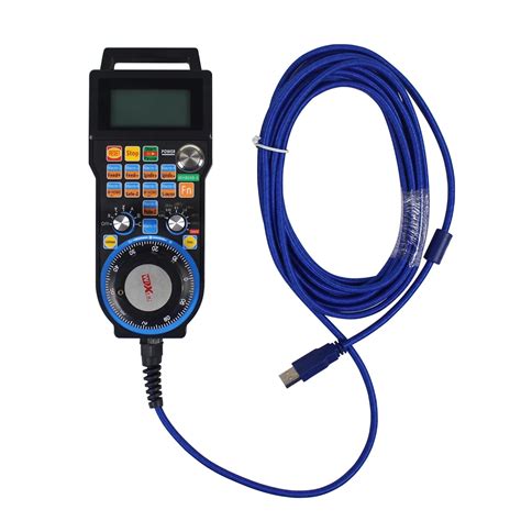 CNCTOPBAOS 6 Axis USB Wired Mach3 Handwheel MPG,Remote Hand Control E ...