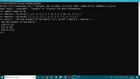 Image result for Trace of a Matrix Python-Numpy