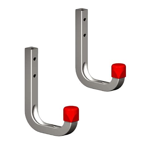 2 x 80mm Storage Wall Hooks 45kg Galvanised Steel, Garages Sheds ...