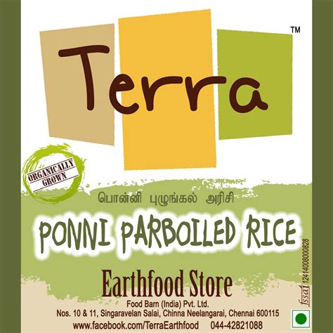 Terra-Ponni Parboiled Rice – Terra Earthfood