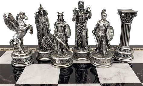 Buy Greek Mythology Olympus Gods Zeus vs Poseidon Pewter and Bronze ...