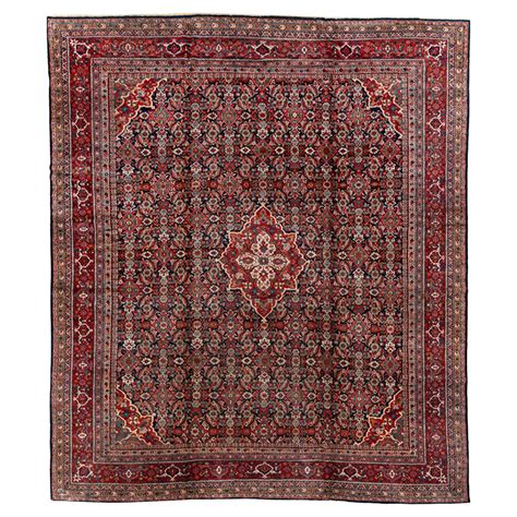 Antique Persian Mahal Traditional Handwoven Luxury Multi Rug 12' X 13 ...