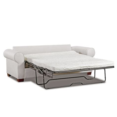 A Furniture Classics 82-in Casual Soft Washed Cream Tweed Polyester ...