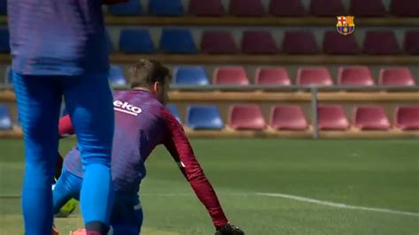 El Barça se prepara para su penúltimo partido con cinco jugadores del ...