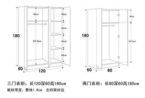 大衣柜规格尺寸详细介绍