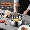 LEUGWAKN Stainless Steel Stock pot-10 Quart pot-Stockpots with Lid ...
