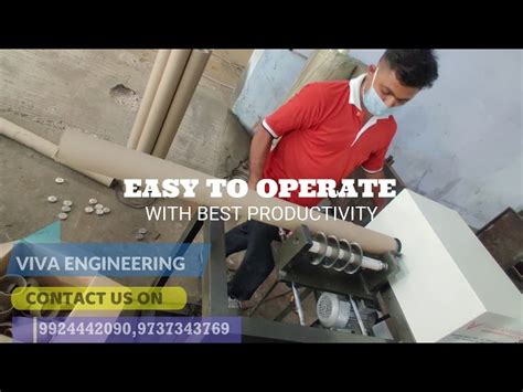 Paper Core Cutter Machine - Paper Core Slitting Machine Manufacturer ...