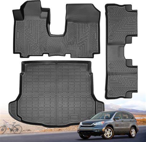 Amazon.com: Pleoos® Floor Mats for Honda CRV 2007 2008 2009 2010 2011 ...