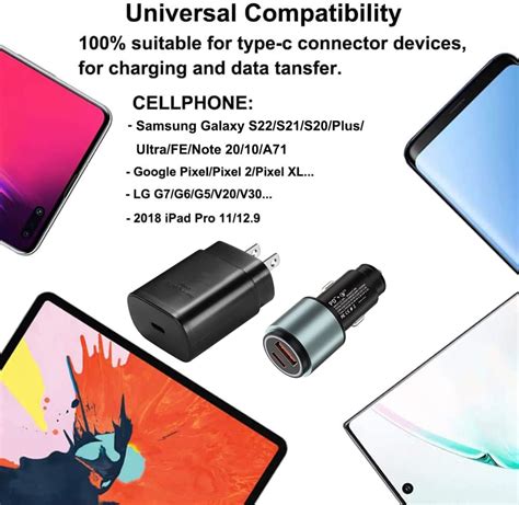 Buy Samsung Super Fast Charger Type C Kit,25W PD&PPS Type C Charger ...