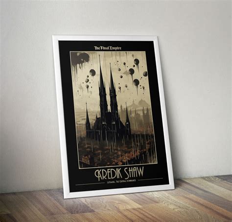 The Final Empire, Kredik Shaw, Lord Ruler - Mistborn - Vintage Travel ...