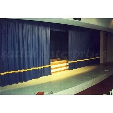 Stage Curtain For Auditoriums - Auditorium Motorised Stage Curtains ...
